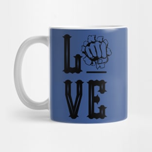 Love with Fist Mug